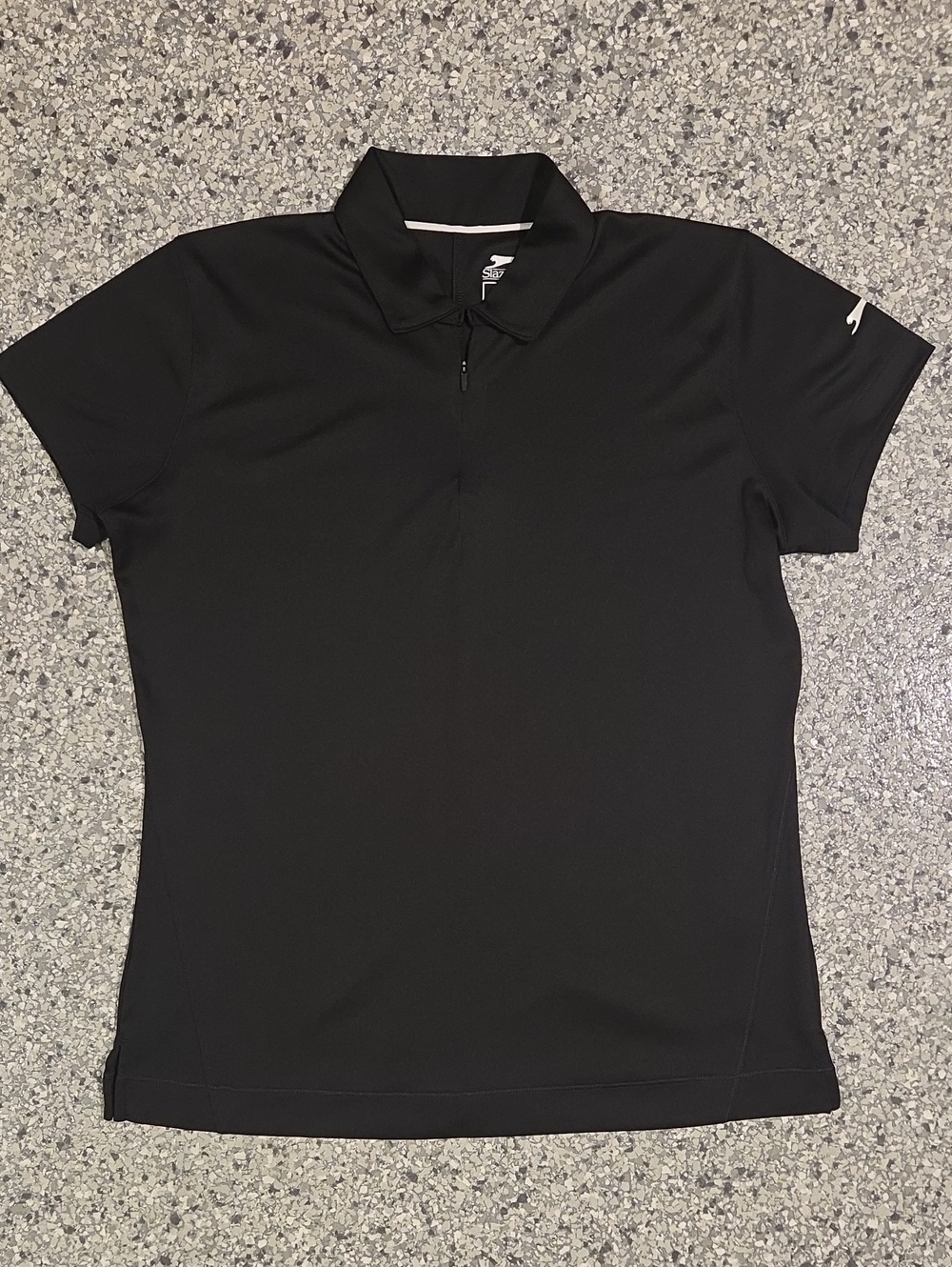 Black Slazenger Golf Polo Size Small
